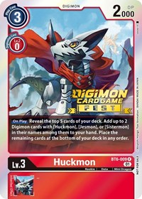 Huckmon (Digimon Card Game Fest 2022) #BT6-009 R