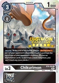 Chikurimon (Digimon Card Game Fest 2022) #BT6-056 C