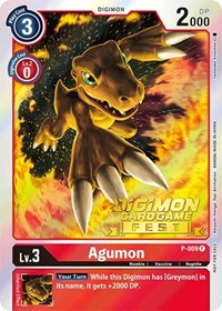Agumon - P-009 (Digimon Card Game Fest 2022) #P-009 P