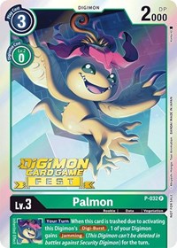 Palmon - P-032 (Digimon Card Game Fest 2022) #P-032 P