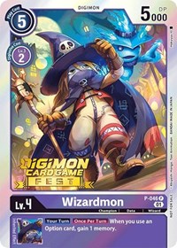 Wizardmon (Digimon Card Game Fest 2022) #P-046 P