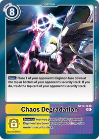 Chaos Degradation #ST10-14 R