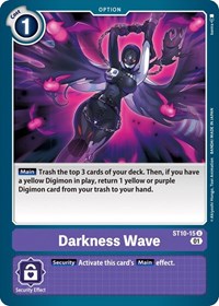 Darkness Wave #ST10-15 U