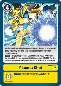 Plasma Shot #BT8-101 U