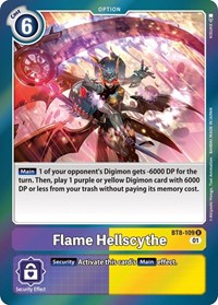 Flame Hellscythe #BT8-109 R