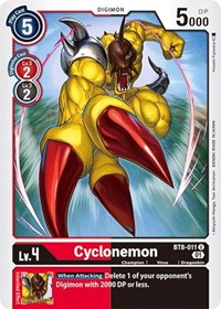 Cyclonemon #BT8-011 U