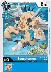 Scorpiomon #BT8-027 C