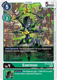 Exermon #BT8-050 C