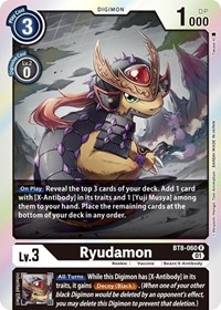 Ryudamon #BT8-060 R