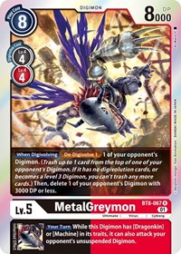 MetalGreymon #BT8-067 R