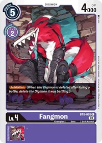 Fangmon #BT8-076 C