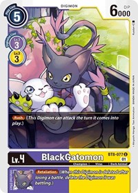 BlackGatomon #BT8-077 U