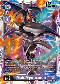 MaloMyotismon #BT8-083 SR