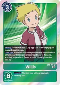Willis #BT8-091 R
