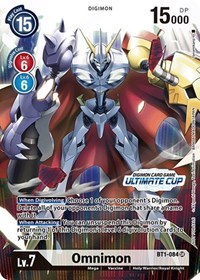 Omnimon - BT1-084 (Ultimate Cup 2022) #BT1-084 SR
