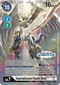 Imperialdramon Paladin Mode (Ultimate Cup 2022) #BT8-112 SEC