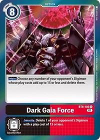 Dark Gaia Force #BT8-105 R