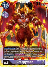 Creepymon #BT8-111 SEC
