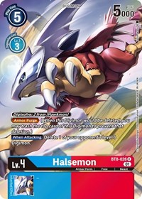 Halsemon (Alternate Art) #BT8-026 R