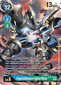 Imperialdramon Fighter Mode (Alternate Art) #BT8-032 SR
