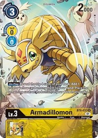 Armadillomon (Alternate Art) #BT8-033 U