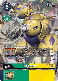 Digmon (Alternate Art) #BT8-051 R