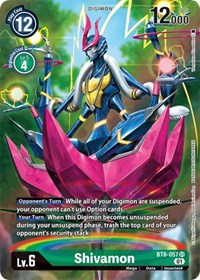Shivamon (Alternate Art) #BT8-057 SR