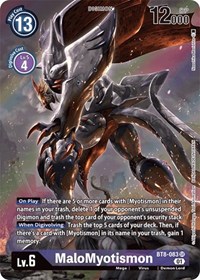 MaloMyotismon (Alternate Art) #BT8-083 SR