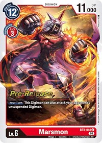 Marsmon #BT8-018 U