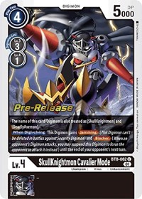 SkullKnightmon Cavalier Mode #BT8-062 U