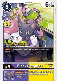 BlackGatomon #BT8-077 U