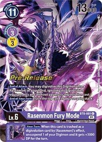 Rasenmon Fury Mode #BT8-081 U