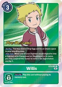 Willis #BT8-091 R
