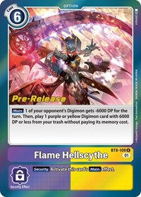 Flame Hellscythe #BT8-109 R
