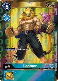 Leomon (Tamer's Card Set 1) #BT1-035 U
