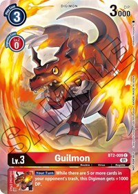 Guilmon (Tamer's Card Set 1) #BT2-009 C