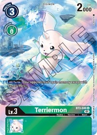 Terriermon (Tamer's Card Set 1) #BT3-046 U