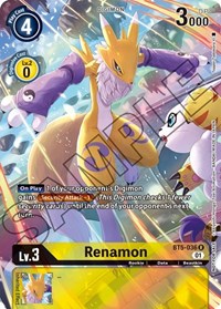 Renamon (Tamer's Card Set 1) #BT5-036 R