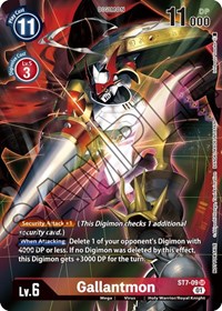 Gallantmon (Tamer's Card Set 1) #ST7-09 SR
