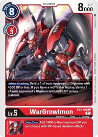 WarGrowlmon #EX2-010 U