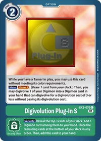 Digivolution Plug-In S #EX2-070 C