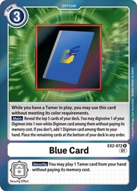 Blue Card #EX2-072 R