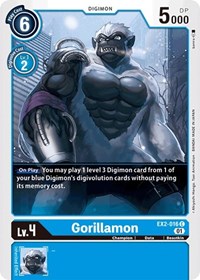 Gorillamon #EX2-016 C