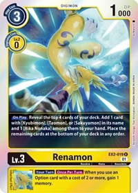 Renamon #EX2-019 R