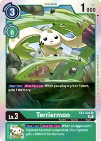 Terriermon #EX2-025 R