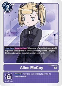 Alice McCoy #EX2-064 U