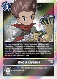 Ryo Akiyama #EX2-062 R