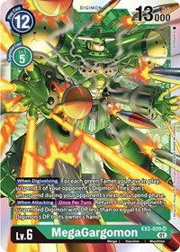 MegaGargomon #EX2-029 SR