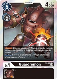 Guardromon #EX2-031 R