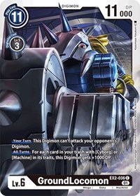 GroundLocomon #EX2-036 C